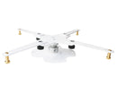 Supporto da soffitto professionale ultra slim per videoproiettore "Arakno" 7cm (bianco)
