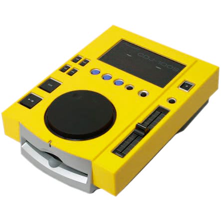Blista Faceplate Pioneer CDJ-100 S - Bundle - giallo