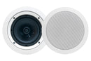 Coppia di diffusori a soffitto full range Earthquake "CM-600", diametro woofer 6.5" 100W con tweeter orientabili