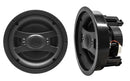 Coppia di diffusori da incasso a parete e/o soffitto con regolazione degli alti e dei bassi +/- 3db Earthquake "ECS-6.5", diametro woofer 6.5" 300W (griglia frontale magnetica inclusa)