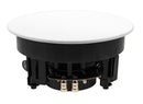 Coppia di diffusori da incasso a parete e/o soffitto con regolazione degli alti e dei bassi +/- 3db Earthquake "ECS-6.5", diametro woofer 6.5" 300W (griglia frontale magnetica inclusa)