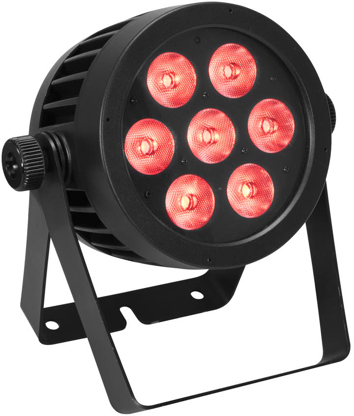 Eurolite LED IP PAR 7x8W QCL Spot