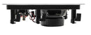 Coppia di diffusori da incasso a parete e/o soffitto rettangolari con regolazione degli alti e dei bassi +/- 3db Earthquake "EWS-600", diametro woofer 6.5" 300W (griglia frontale inclusa)
