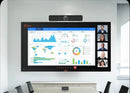 Sistema per videoconferenze IMAGO Huddle Room Conference Set IMC-FEP4KPRO-AI Ultra HD 4K con riconoscimento facciale tramite AI con zoom 6x e array di 4 microfoni + 1 microfono cablato da conferenza