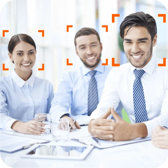 Sistema per videoconferenze IMAGO Huddle Room Conference Set IMC-FEP4KPRO-AI-4WM Ultra HD 4K con riconoscimento facciale tramite AI con zoom 6x e array di 4 microfoni + 4 microfoni wireless da conferenza