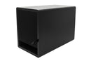 Subwoofer amplificato uscita frontale classe AB Earthquake "FF-6.5", diametro woofer 6.5" 150W (nero)