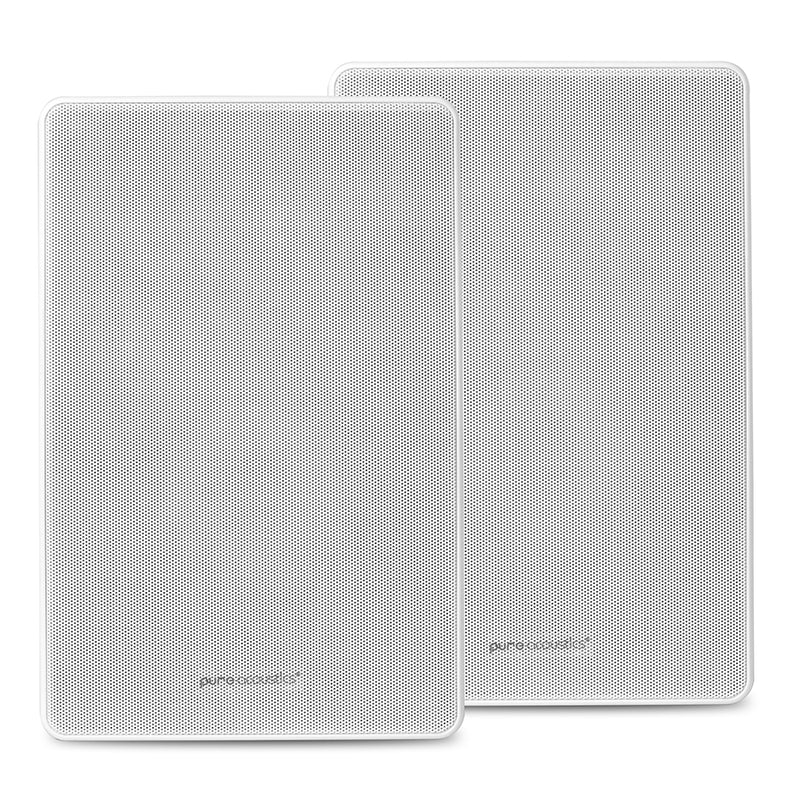 Coppia di diffusori da incasso da parete a 2 vie Pure Acoustics WB-656, 150W (bianco)