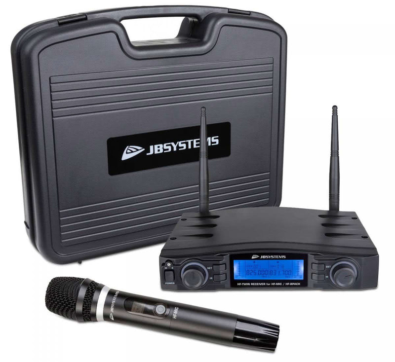 JB-Systems HF-Twin Reveiver Set Hand