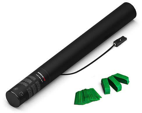 MagicFX Electric Confetti Cannon - 50cm - Dark Green