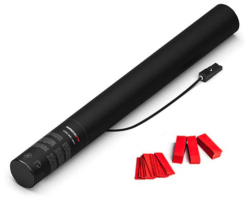 MagicFX Electric Confetti Cannon - 50cm - Red