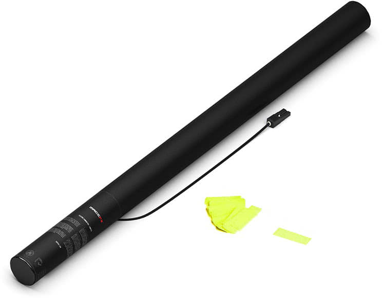 MagicFX Electric Confetti Cannon - 80cm - Neon Yellow