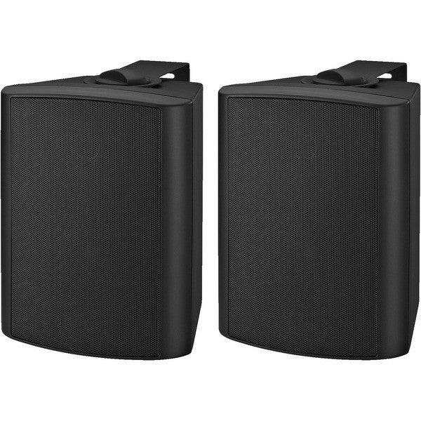 Coppia di diffusori attivi stereo a 2 vie da 20W, nero