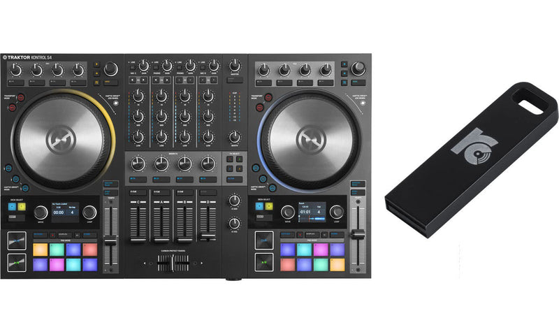 Native Instruments Traktor Kontrol S4 MK3 - + RC DJ USB Stick