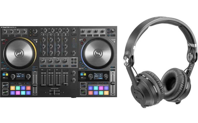 Native Instruments Traktor Kontrol S4 MK3 - + Zomo HD-3000