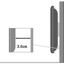 Staffa a muro fissa per monitor LED LCD