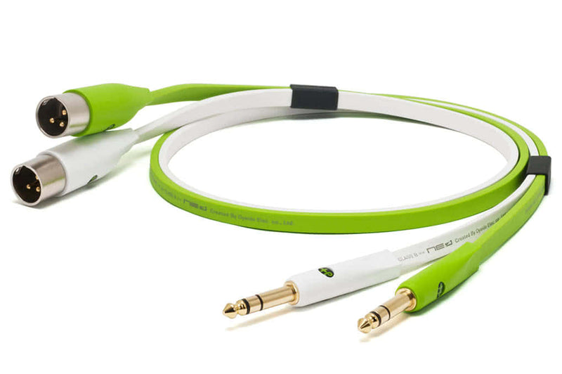 Oyaide Neo d+ - 2x 6,3mm Jack - 2x XLR male -