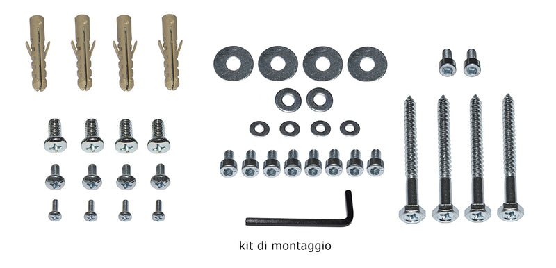 Staffa a soffitto universale da 15cm per videoproiettore