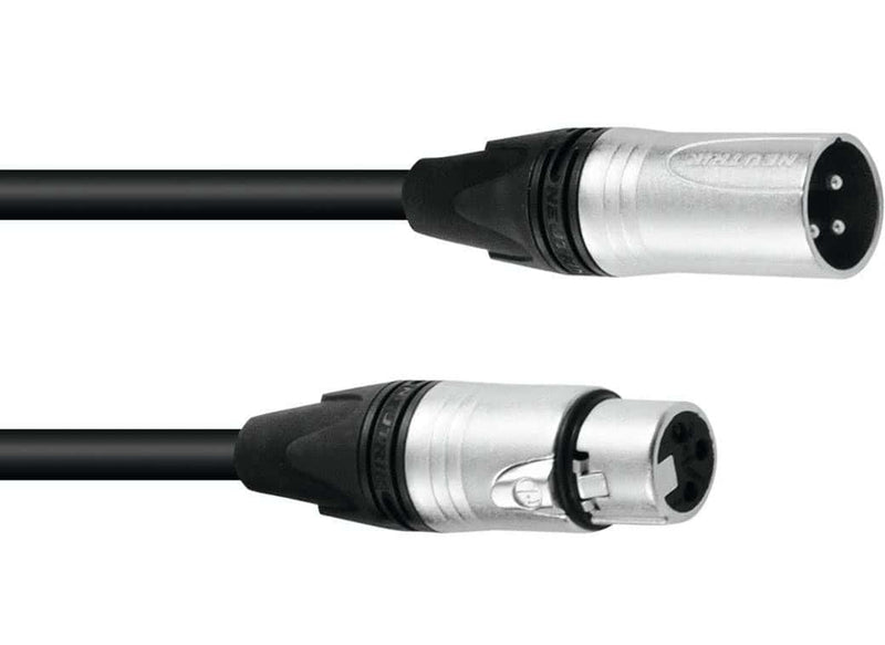 PSSO XLR cable 3pin 10m black