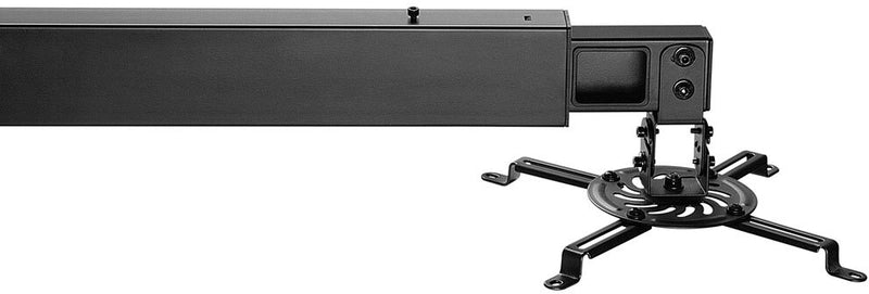 Supporto da parete per videoproiettori con regolazione da 92 a 151 cm con portata 15kg (nero)