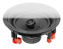 Coppia di diffusori a soffitto full range Earthquake "R-800", diametro woofer 8" 200W con tweeter orientabili