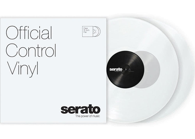 Serato Control Vinyl 2x12" Clear Glass