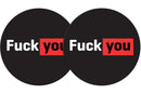 2x Slipmats - FuckYou