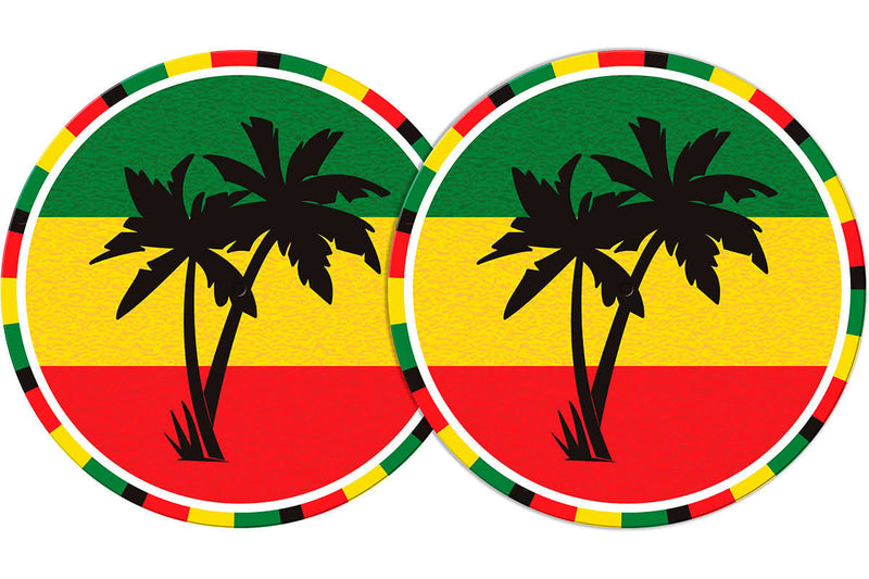 2x Slipmats - Jamaica