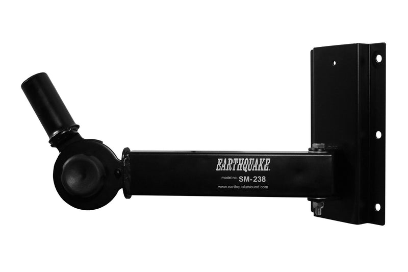 Supporto da parete regolabile per diffusori Earthquake "SM-238", con diametro 35mm