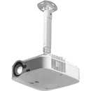 Supporto a soffitto universale per videoproiettore, regolabile da 38/58cm (silver)