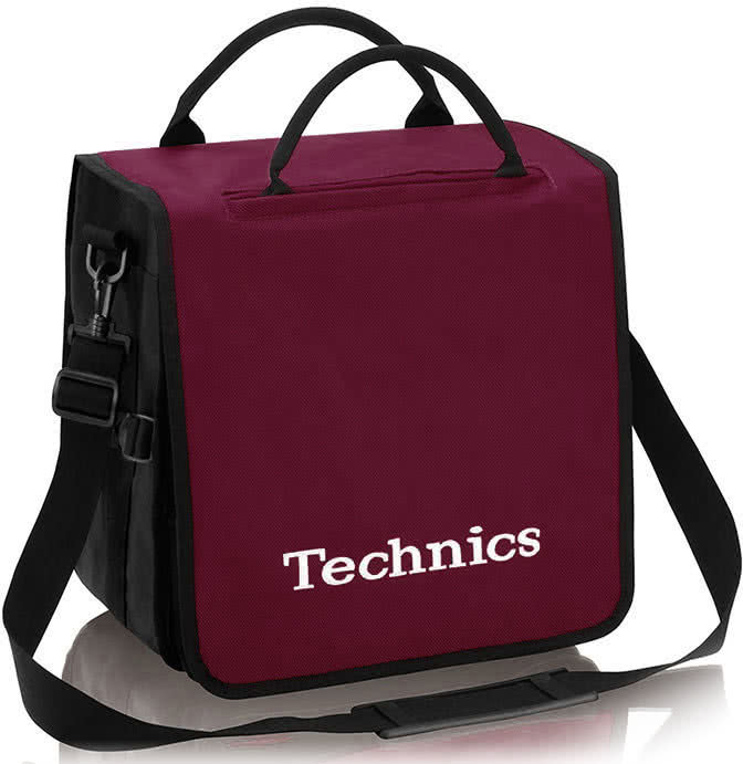 Technics BackBag - wine red - bianco