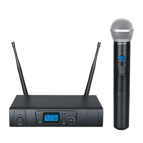 Set radiomicrofono a gelato UHF, 16 canali