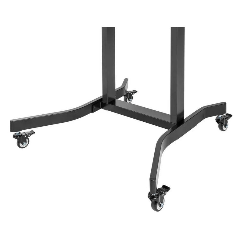 Carrello professionale da pavimento motorizzato per monitor con portata 120kg e VESA fino a 800x600mm (con telecomando), nero