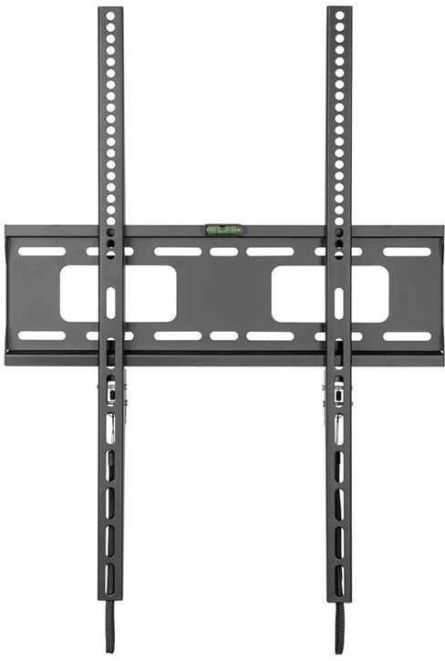Supporto professionale da parete per monitor videowall in modalità portrait con portata 75kg e VESA fino a 400x600mm, nero