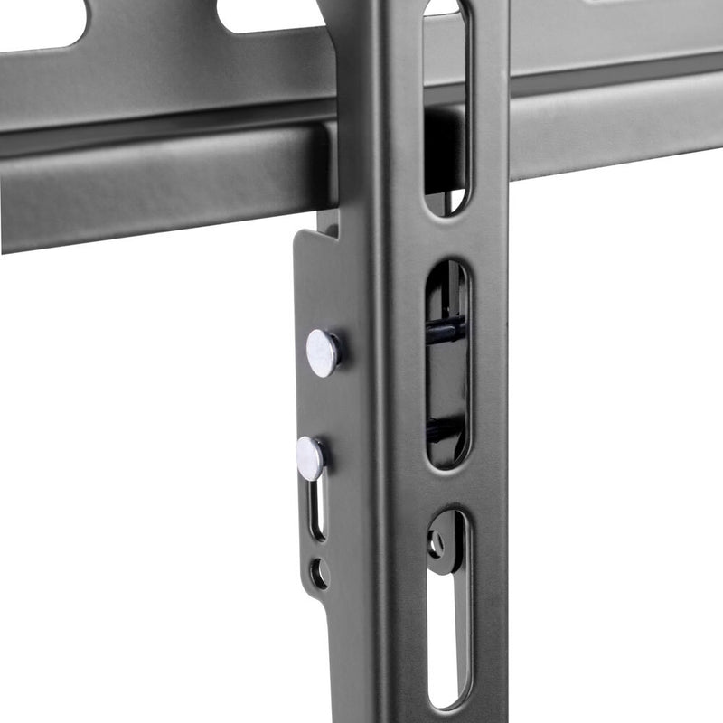 Supporto professionale da parete per monitor videowall in modalità portrait con portata 75kg e VESA fino a 400x600mm, nero