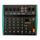 Mixer compatto passivo con USB multieffetto DSP e Bluetooth, 6 canali