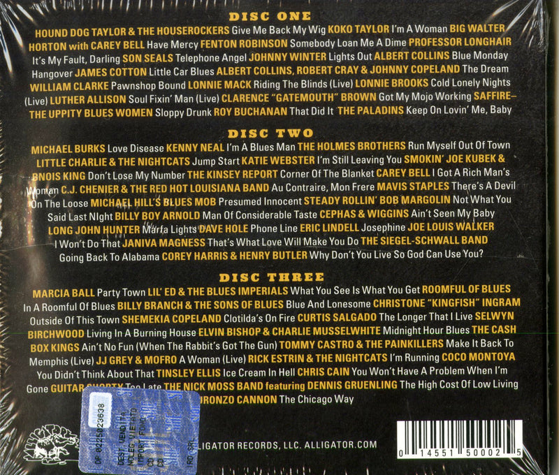 Compilation - Alligator Records 50 Years Of Genuine Houserockin' Music (Box 3Cd) Cd 0014551500025