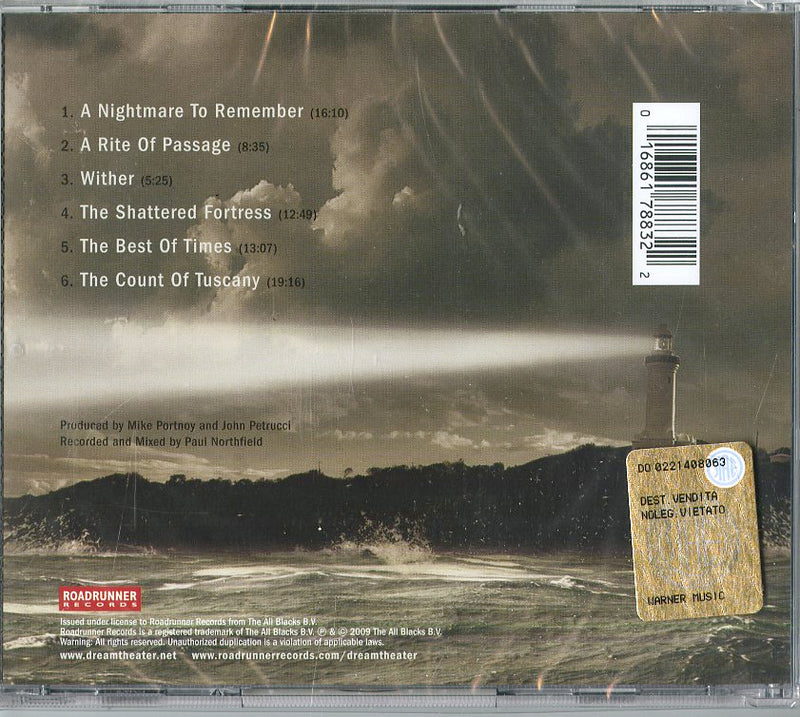 Dream Theater - Black Clouds & Silver Linings Cd 0016861788322