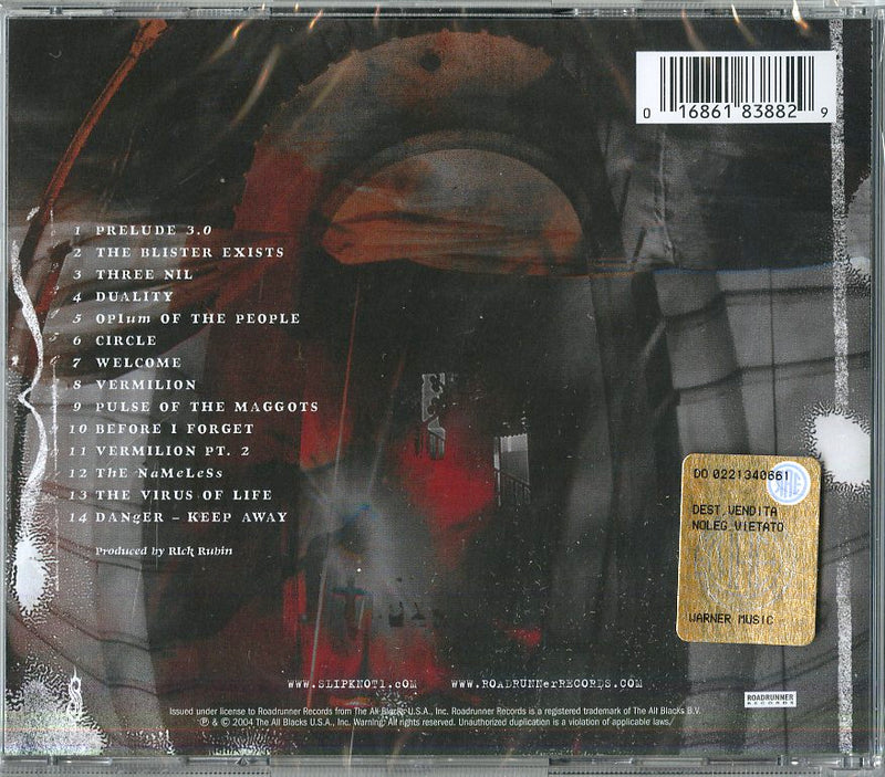 Slipknot - Vol.3 (The Subliminal Verses) Cd 0016861838829