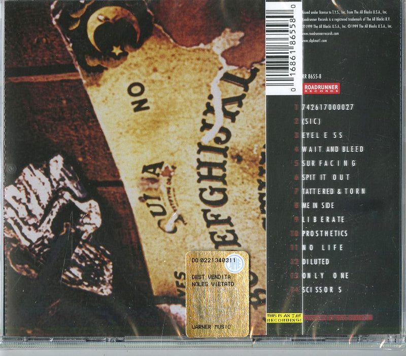 Slipknot - Slipknot Cd 0016861865580