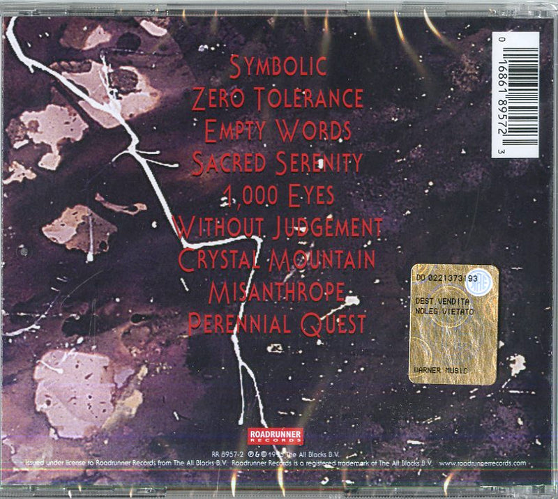 Death - Symbolic Cd 0016861895723