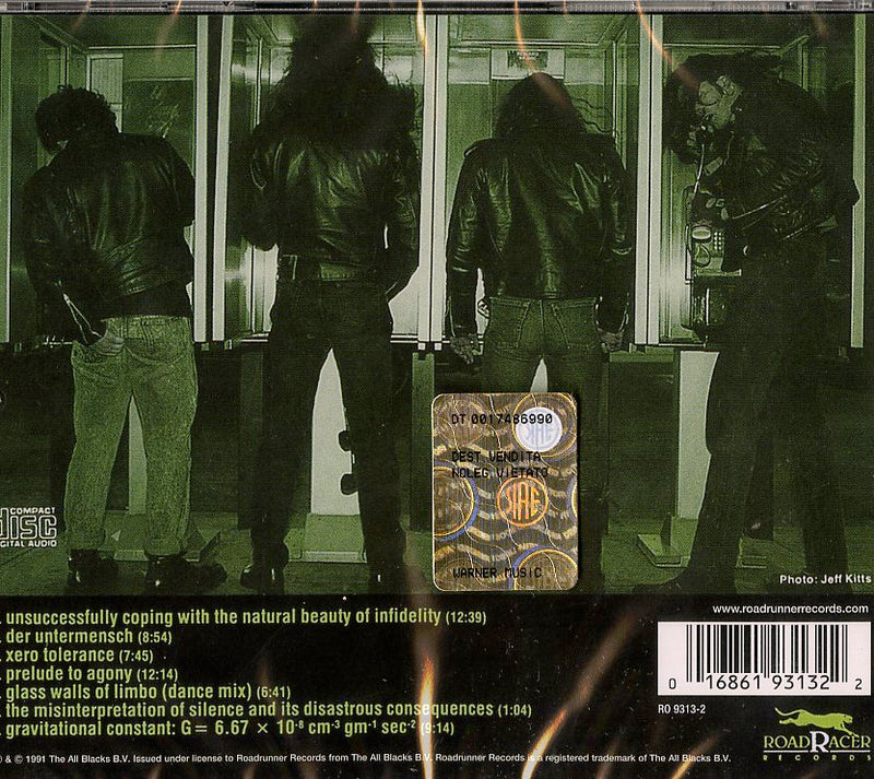 Type O Negative - Slow, Deep And Hard Cd 0016861931322