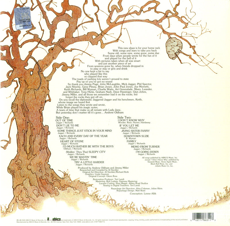 Rolling Stones The - Metamorphosis (180 Gr. Vinyl Green Limited Edt.) (Rsd 2020) Lp 0018771863113