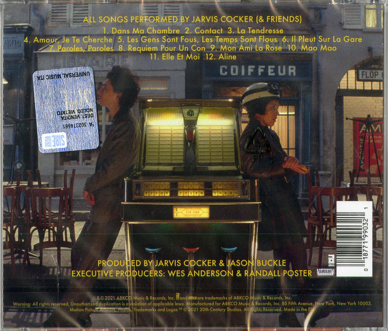 Cocker Jarvis - Chansons D'Ennui Tip-Top Cd 0018771990321