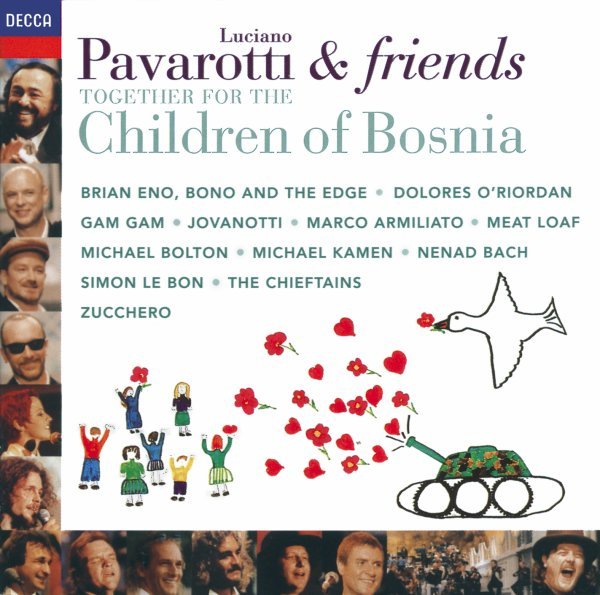 Pavarotti Luciano( Tenore), Zucchero, Bono, Eno, O'Riordan, Meat Loaf, Jovanotti, Chief - Pavarotti & Friends For The Children Of Bosnia (95) CD 0028945210025