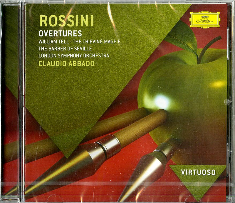 Abbado Claudio (Direttore) - Ouvertures (La Cenerentola,La Gazza Ladra Il Signor Bruschino,Barbiere Siviglia) Cd 0028947840381