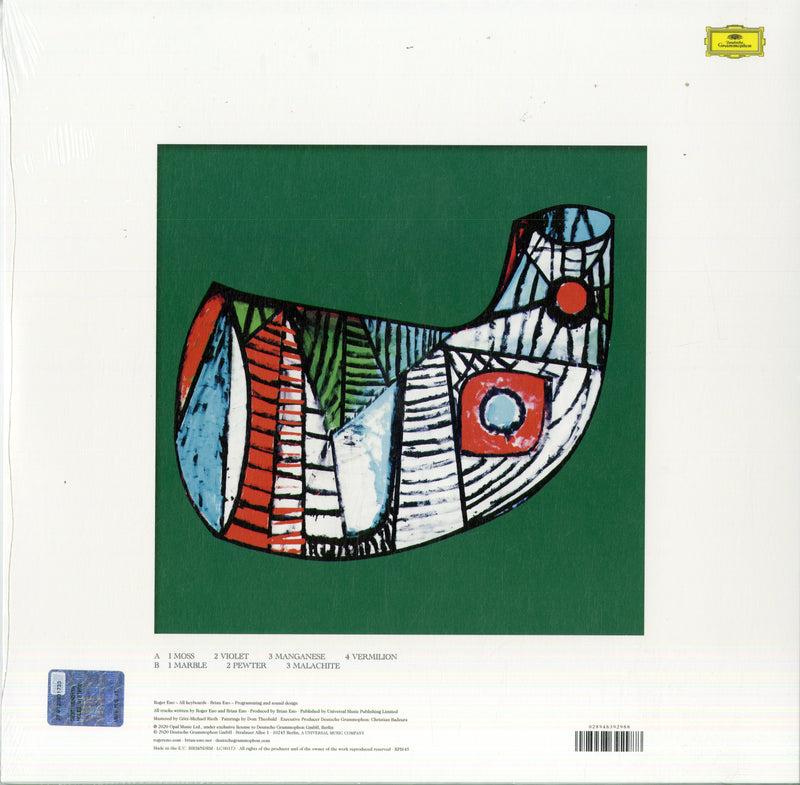 Eno Roger & Eno Brian - Luminous (Vinyl Yellow) (Indie Exclusive) Vinile LP - Vinyl record 0028948392988