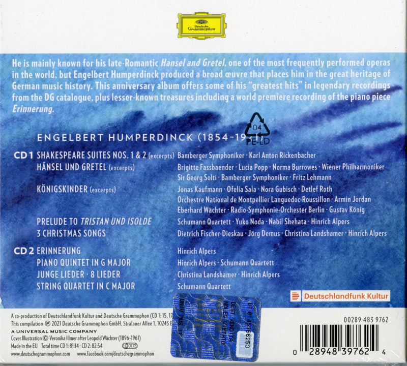 Compilation - Erinnerung Homage To Humperdinck (100Â° Anniversary) CD 0028948397624
