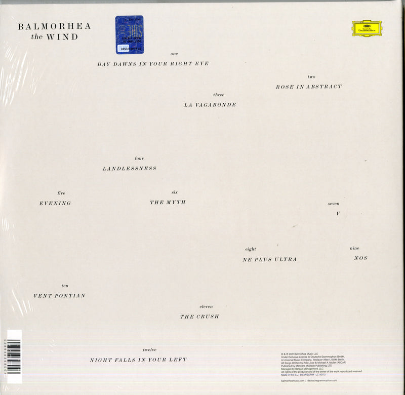 Balmorhea - The Wind Lp 0028948398003