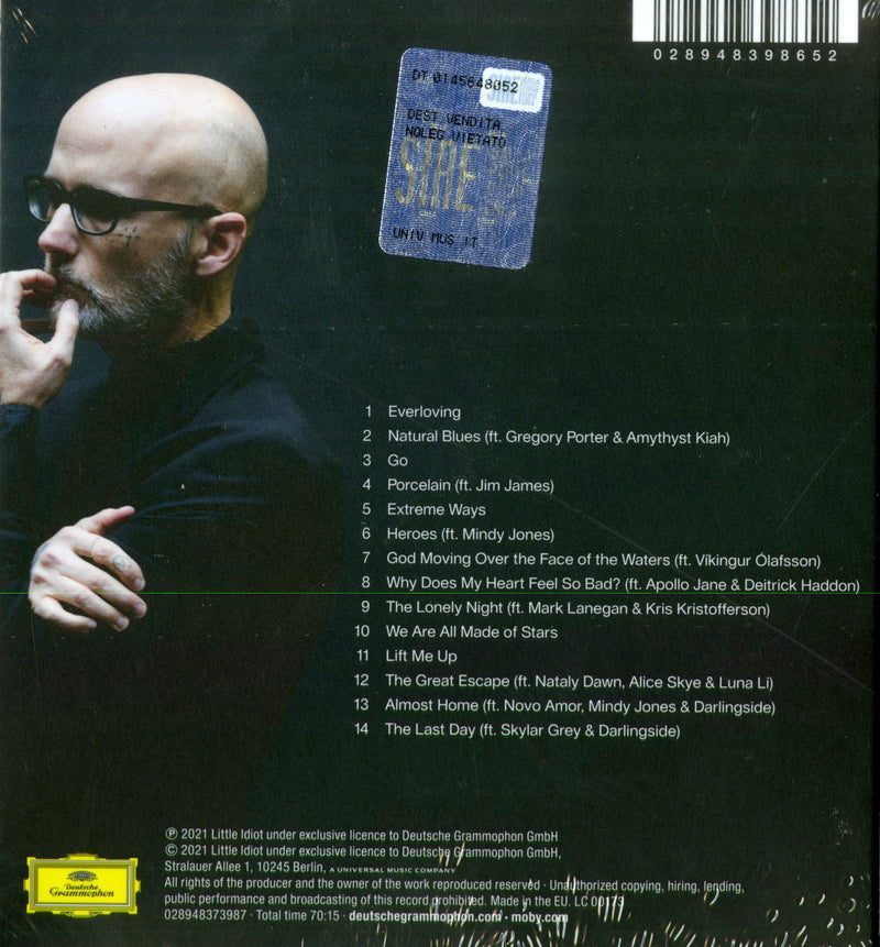 Moby - Reprise (Mintpack Limited Edt.) Cd 0028948398652