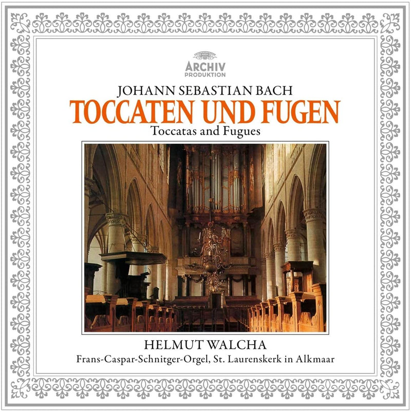 Walcha Helmut - Toccate E Fughe Bwv 565,540,538,564 (180 Gr. Rimasterizzazione 24 Bit 96Khz) Lp 0028948399567